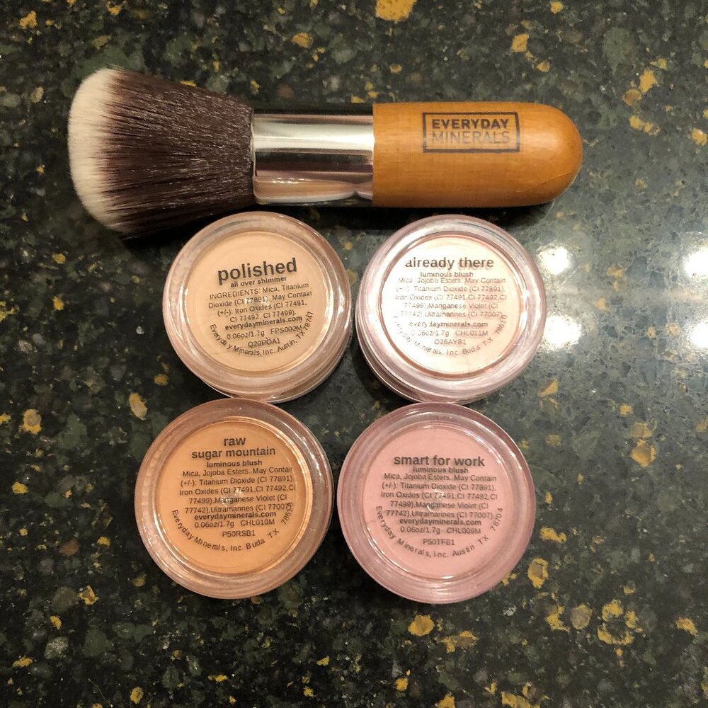 Everyday Minerals Blush Bundle with Brush